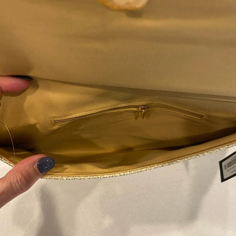 Lulu's Gold Clutch
